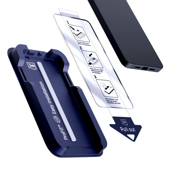3mk HardGlass Max tempered glass for Samsung Galaxy A37