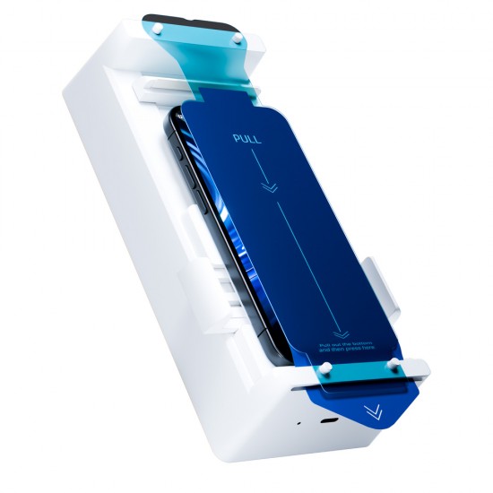 3mk Expert Glass Protection™ tempered glass with applicator for iPhone 16