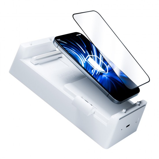 3mk Expert Glass Protection™ Tempered Glass with Applicator for iPhone 15 Pro Max