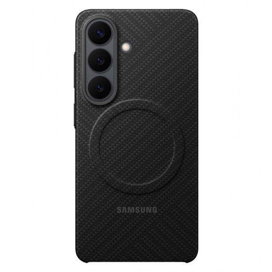 Samsung Carbon Magnet Case for Samsung Galaxy S26+, compatible with MagSafe - black