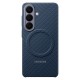 Samsung Carbon Magnet Case for Samsung Galaxy S26, MagSafe Compatible - Blue