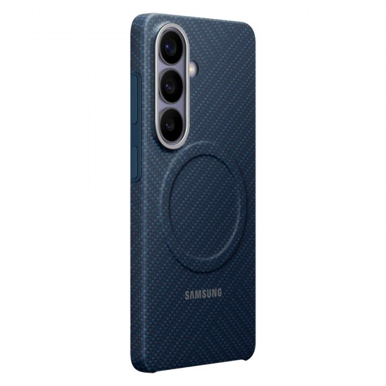 Samsung Carbon Magnet Case for Samsung Galaxy S26, MagSafe Compatible - Blue