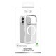 Puro Lightfeel iPhone 17 Pro Case Compatible with MagSafe - Transparent and White