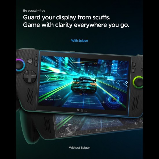 Spigen Glas.tR Slim Tempered Glass 2-Pack for ROG Xbox Ally X (2024/2025) / ROG Xbox Ally (2025) / ROG Ally (2023) / MSI Claw 7 AI+