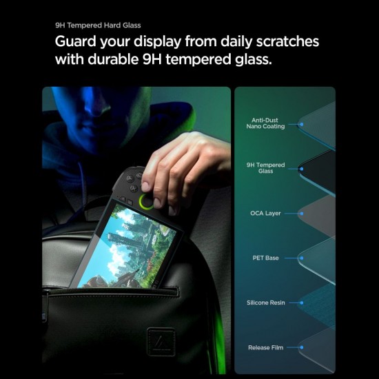 Spigen Glas.tR Slim Tempered Glass 2-Pack for ROG Xbox Ally X (2024/2025) / ROG Xbox Ally (2025) / ROG Ally (2023) / MSI Claw 7 AI+