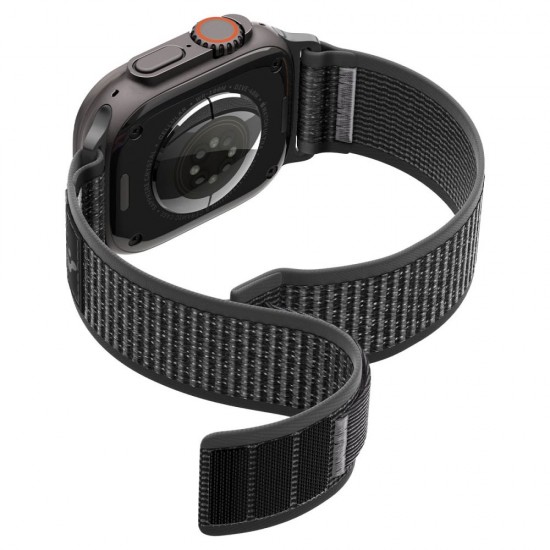 Spigen Athlex Air 2 Strap for Apple Watch 44/45/46/49mm - Black and Gray