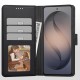 Tech-Protect Wallet MagSafe Case for Samsung Galaxy S26 - Matte Black
