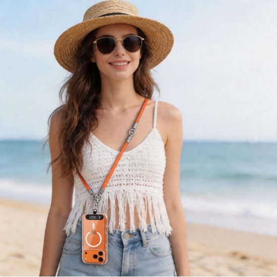 Tech-Protect C10S Rope Phone Lanyard - Orange