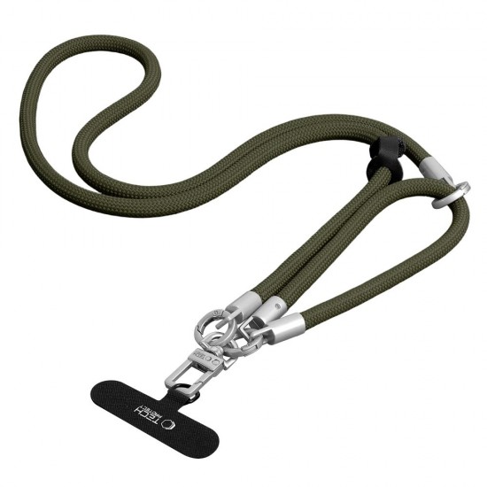 Tech-Protect C10S Rope Phone Lanyard - Green