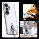 Hybrid Armor X Case for Samsung Galaxy A57 with Stand, Compatible with MagSafe - Transparent