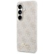 Etui Guess 4G Script MagSafe na Samsung Galaxy S26 - różowe