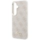 Etui Guess 4G Script MagSafe na Samsung Galaxy S26 - różowe