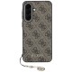 Etui Guess 4G Charm na Samsung Galaxy A57 5G - brązowe