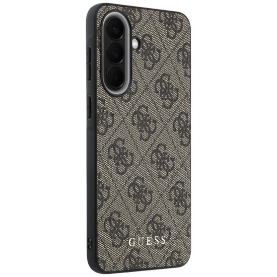 Etui Guess 4G Classic na Samsung Galaxy A37 5G - brązowe