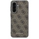 Etui Guess 4G Classic na Samsung Galaxy A57 5G - brązowe