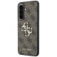 Etui Guess Leather 4G Metal Logo na Samsung Galaxy A37 5G - brązowe