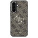 Etui Guess Leather 4G Metal Logo na Samsung Galaxy A37 5G - brązowe