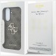 Etui Guess Leather 4G Metal Logo na Samsung Galaxy A37 5G - brązowe