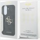 Etui Guess Leather 4G Metal Logo na Samsung Galaxy A37 5G - czarne