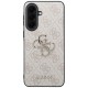 Etui Guess Leather 4G Metal Logo na Samsung Galaxy A37 5G - różowe