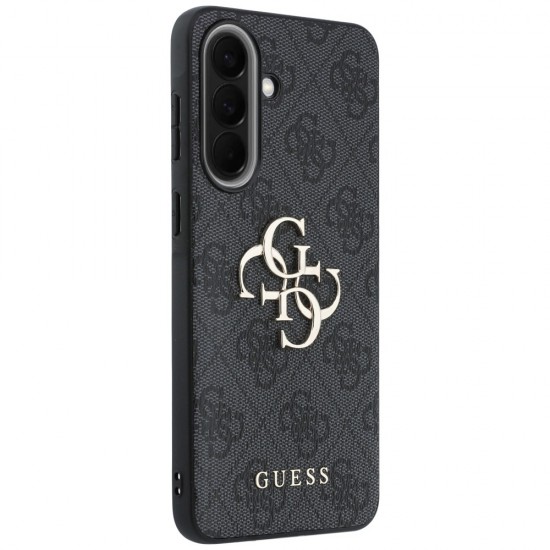 Etui Guess Leather 4G Metal Logo na Samsung Galaxy A57 5G - czarne