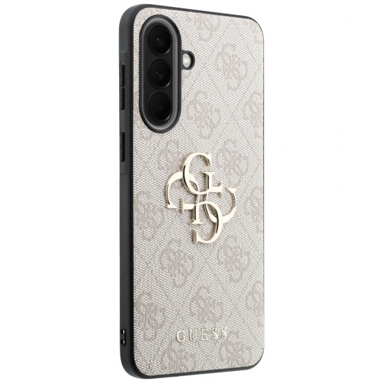 Etui Guess Leather 4G Metal Logo na Samsung Galaxy A57 5G - różowe