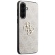 Etui Guess Leather 4G Metal Logo na Samsung Galaxy A57 5G - różowe
