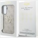 Etui Guess Leather 4G Metal Logo na Samsung Galaxy A57 5G - różowe