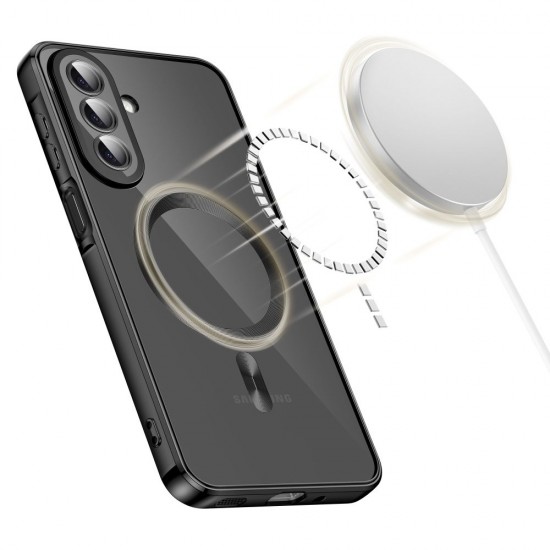 Etui Tech-Protect MagFlex MagSafe na Samsung Galaxy A27 5G - przezroczysto-czarne