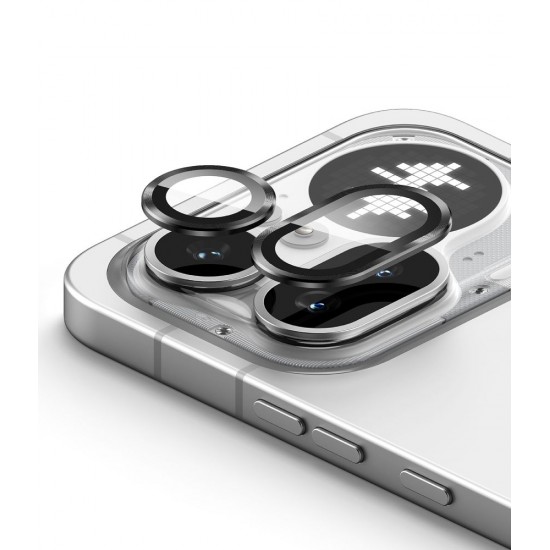 Osłona aparatu Ringke Camera Frame Protector 2-Pack na Nothing Phone 4A Pro - czarna