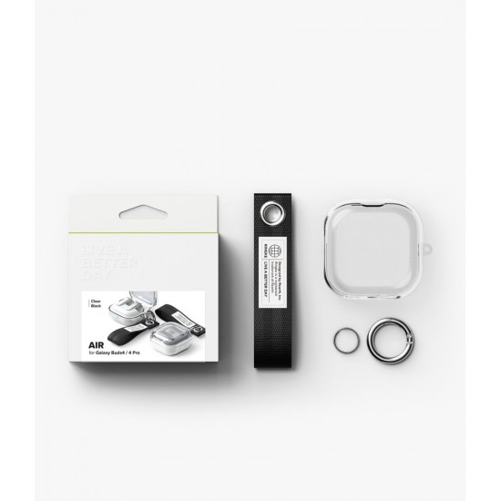 Etui Ringke Air na Samsung Galaxy Buds 4 / 4 Pro - przezroczyste