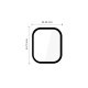 SZKŁO HYBRYDOWE TECH-PROTECT GLASS FLEX+ 2-PACK XIAOMI REDMI WATCH 6 BLACK
