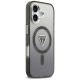 Etui Guess IML Gradient Triangle Logo MagSafe na iPhone 17 - czarne