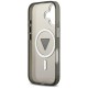 Etui Guess IML Gradient Triangle Logo MagSafe na iPhone 17 - czarne