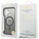Etui Guess IML Gradient Triangle Logo MagSafe na iPhone 17 - czarne