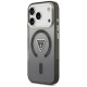 Etui Guess IML Gradient Triangle Logo MagSafe na iPhone 17 Pro - czarne