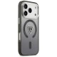 Etui Guess IML Gradient Triangle Logo MagSafe na iPhone 17 Pro - czarne