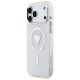 Etui Guess IML Gradient Triangle Logo MagSafe na iPhone 17 Pro Max - przezroczyste