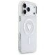 Etui Guess IML Gradient Triangle Logo MagSafe na iPhone 17 Pro Max - przezroczyste