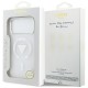 Etui Guess IML Gradient Triangle Logo MagSafe na iPhone 17 Pro Max - przezroczyste