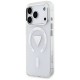 Etui Guess IML Gradient Triangle Logo MagSafe na iPhone 17 Pro - przezroczyste
