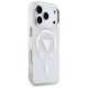 Etui Guess IML Gradient Triangle Logo MagSafe na iPhone 17 Pro - przezroczyste
