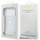 Etui Guess IML Gradient Triangle Logo MagSafe na iPhone 17 Pro - przezroczyste