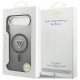 Etui Guess IML Gradient Triangle Logo MagSafe na iPhone Air - czarne