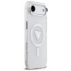 Etui Guess IML Gradient Triangle Logo MagSafe na iPhone Air - przezroczyste
