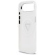 Etui Guess IML Gradient Triangle Logo MagSafe na iPhone Air - przezroczyste