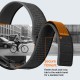 Pasek Spigen Athlex Airna Garmin Quick Release 22 mm - czarno-pomarańczowy