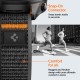 Pasek Spigen Athlex Airna Garmin Quick Release 22 mm - czarno-pomarańczowy