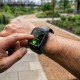 Pasek z obudową Spigen Liquid Air Pro + Szkło hartowane 9H na Apple Watch Ultra 49 mm - czarny