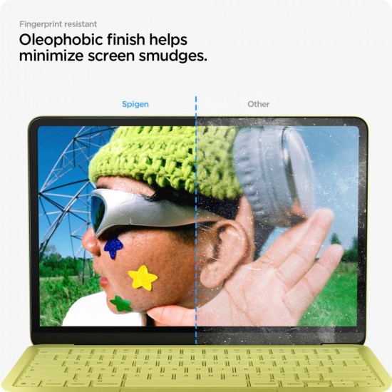 Szkło hartowane Spigen Glas.tR Slim FC na MacBook Neo 13